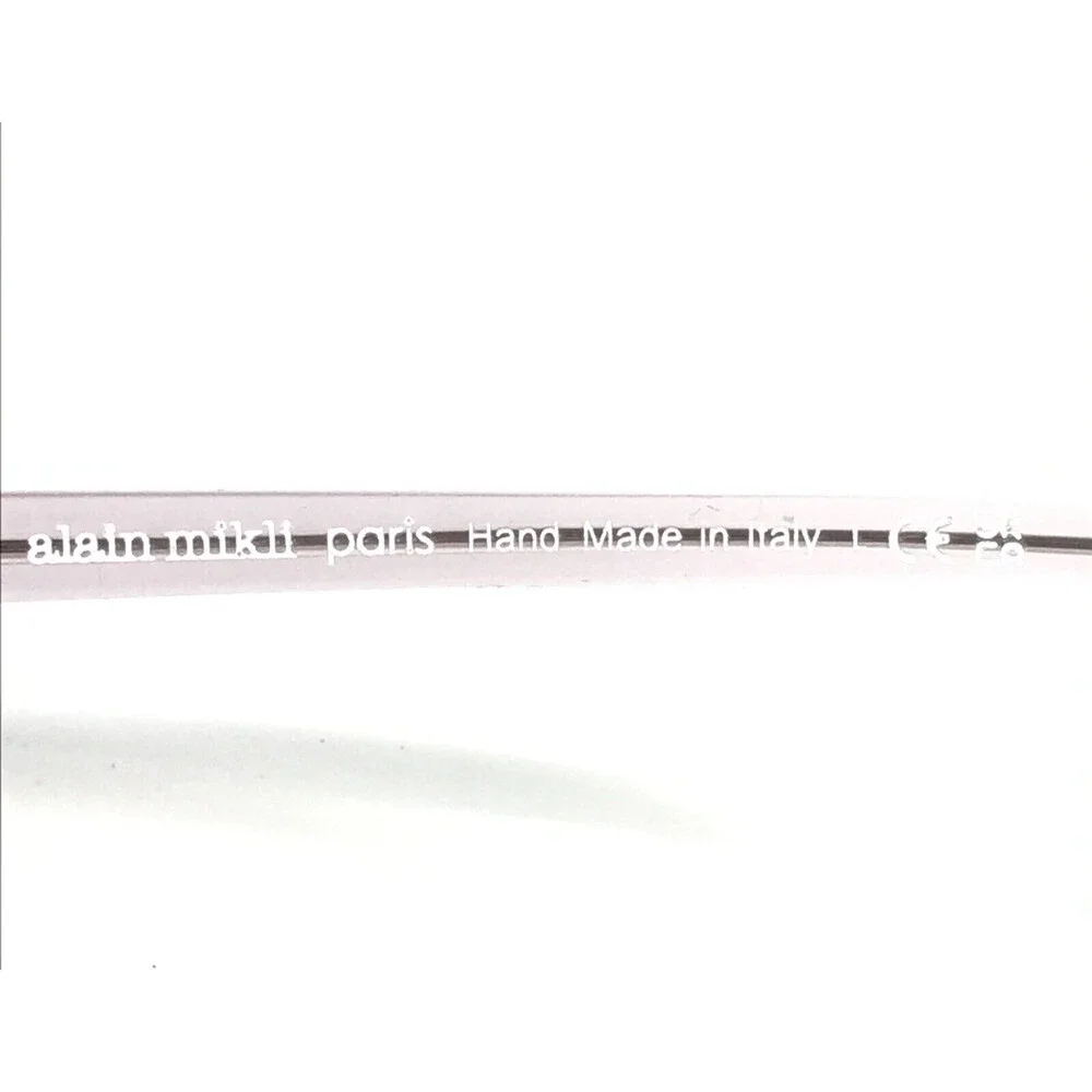 Alain Mikli Eyeglasses Frames A03502 004 Transparent Purple Brown 54-15-140